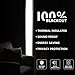 Zyvola 100% Blackout Curtains 84 inch Length 2 Panels Faux Linen Long Drapes for Bedroom Nursery Living Room Black Out Room Darkening Curtain Thermal Insulated Back Tab Rod Pocket(W52 x L84, Beige)