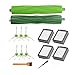XIAOXIN Home Appliance Filter Kit 14 stücke Ersatzteile für IROBOT ROOMBA I7 I3 I6 E5 E6 E7 Serie Seitenbürstenrollen Staubsauger Zubehör Kit Kleine Hausgeräte-Teile (Color : Green)