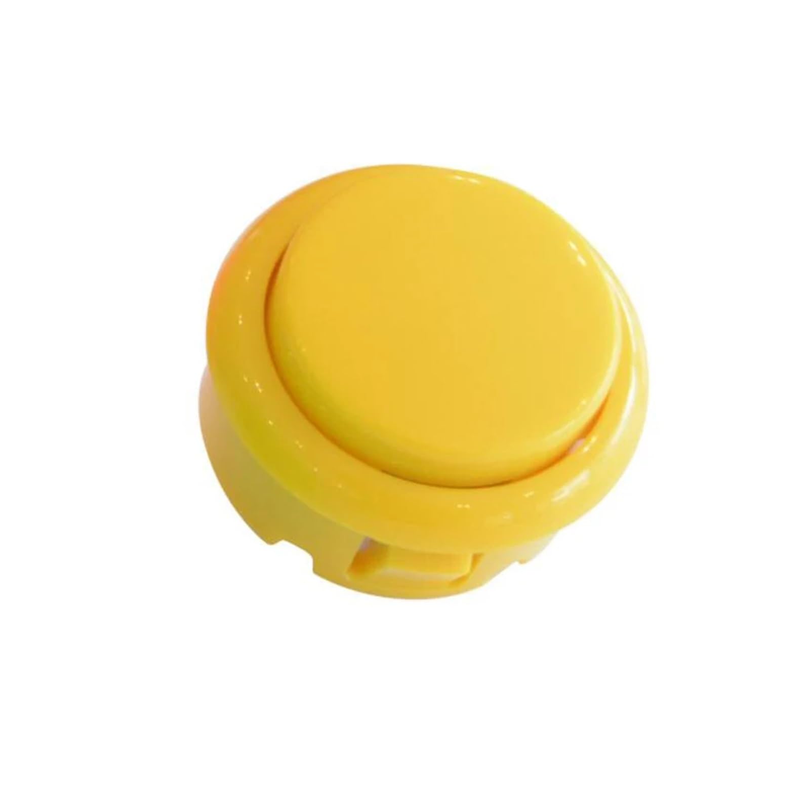 10-Pack Arcade 30mm Bouton Rond réplique SANWA OBSF-30 Bouton Interrupteur pièces de Bricolage(White)