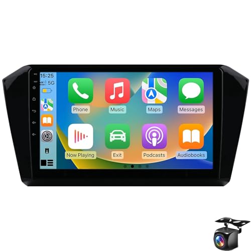 Radio Android para Volk swagen Passat B8 2015 2020 Carplay inalámbrico y Android Auto pantalla táctil de 10