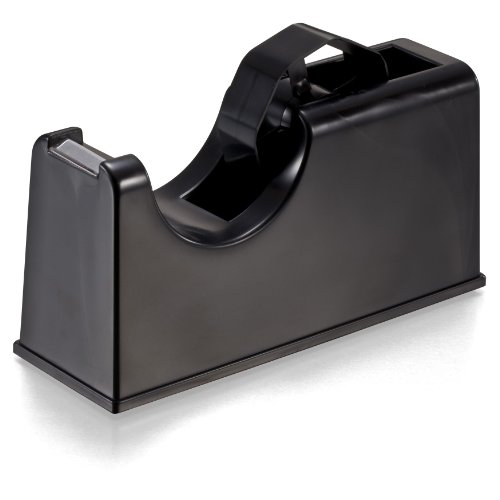 Officemate 2-in-1 Heavy Duty Tape Dispenser 1-Inch and 3-Inch Core, Black (96699) image 6