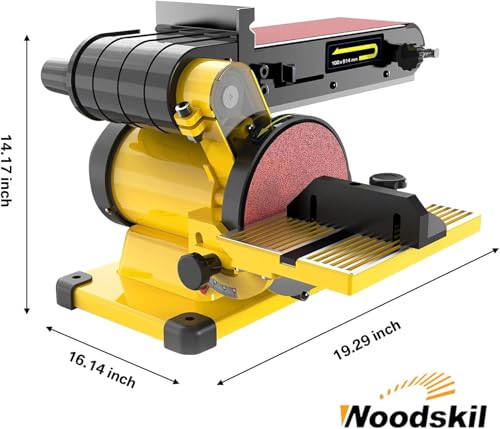 Woodskil 6-Inch Belt Disc Sander