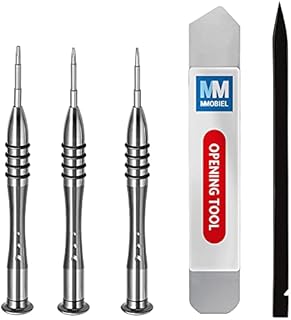 MMOBIEL Screwdriver Repair Tool Kit Compatible with iPhone, MacBook Pro/Air with Retina - Precision Screwdriver Set 3 Pcs - P5 1.2 mm Pentalobe 5 Pointed Star, T5 Torx and PH000 Philips 1.5 mm