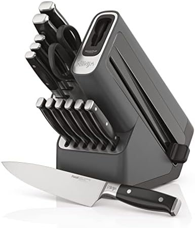 Ninja® NeverDull™ 14-Pc Knife System, Built-in Sharpener, Black, K32014