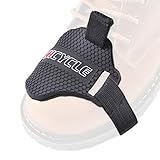 CHCYCLE Motorcycle Motorbike Shift Pad Shoe Boot Cover Protective Gear Black