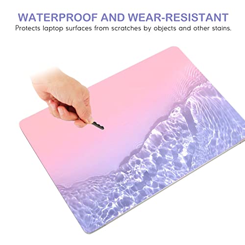 Image of DINKY Laptop Skin Sticker Decal, 12 inch 13 inch 13.3 inch 14 inch 15 inch 15.4 inch 15.6 inch Laptop Universal Reusable Vinyl Skin Stickers Cover Art Decal Notebook PC Personalized Protector-Sea of Haze