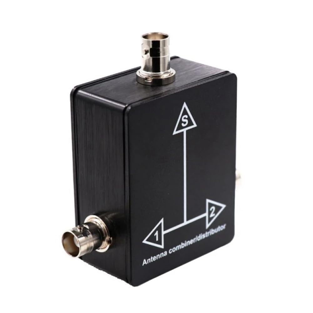 AsignacióN de Antena Divide la SeñAl RF de 1 una 2 para DistribucióN de Antena/MicróFono InaláMbrico Distribuidor Combinador