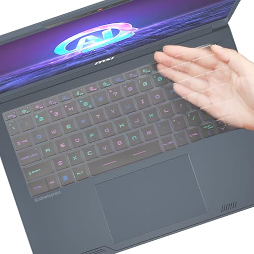 Protector para teclado MSI Stealth 14 TPU ultrafino miniatura 1