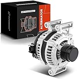 A-Premium Alternator Compatible with Chevrolet Traverse 18-20 2.0L & Cadillac CTS 14-15 2.0L, ATS 13-15 2.0L 2.5L & Buick Envision 17-20 2.0L 2.5L 12V 150A 5-Groove Decoupler Pulley Clockwise