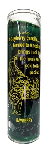 Generic Bayberry Green Pillar Candle