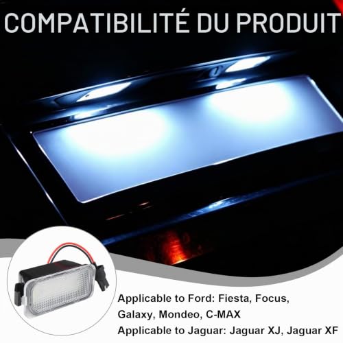 2Pcs LED ÉClairage Plaque Immatriculation Auto Feux Arrière, Plug & Play – vue 6