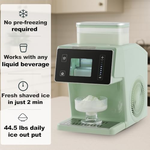 Shaved ice machine, Ice Maker, 2-in-1, Snow Cone Machine, Slushy Machine for Home by Energismo - Image 2