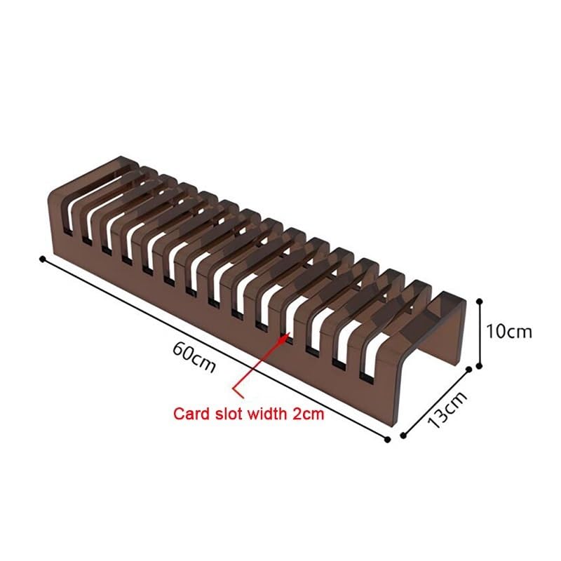 Sample Door Stand, Acrylic Display Rack, Ceramic Wall Tile Shelf, Table Top, Save Space, for Retail Stores, Customizable(Brown)