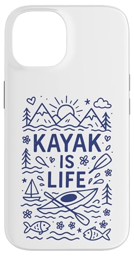 Kayak Canoes-Boat Kayaking, JbN tBbVO JbN V[JbN ނ JbN X}zP[X iPhone 14 p