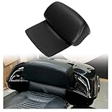 Chopped Tour Pak Pack Trunk Rack Backrest Pad For 14-18 Harley Street Road Glide