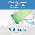 Dr. Brown’s Natural Flow® Anti-Colic Narrow Baby Bottle, 2oz/60mL with Preemie Flow™ Nipple, 2 Pack
