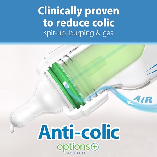 Dr. Brown’s Natural Flow® Anti-Colic Narrow Baby Bottle, 2oz/60mL with Preemie Flow™ Nipple, 2 Pack - Image 5