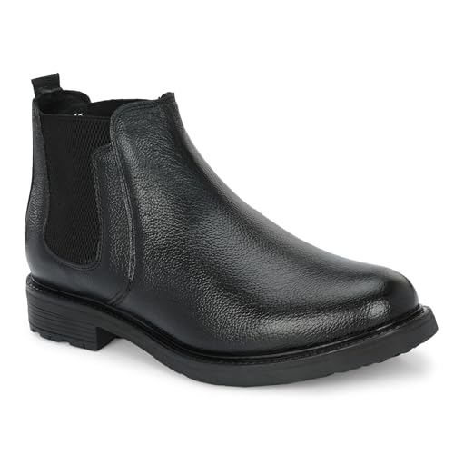 Image of GALEX Leather Chelsea Boots for Men | Trendy, Stylish & Casual Boots