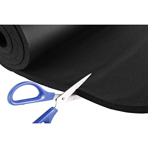 Artilife Closed Cell Sponge Foam Sheet Roll, 1/2" T X 13" W X 60" L, Perfect Cosplay Padding, Diy Project Sheet - Easy Cut Non-Adhesive Multi-Function Soundproof Foam Sheet #TOP2