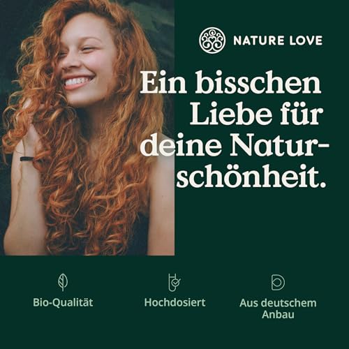 Gerstengras Nature Love Bio – 1500 mg pro Tagesdosis in 180 Kapseln