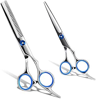 Professional Hair Cutting Scissors Set, Roysmart Haircutting Scissors Razor Edge Scissor Stainless Steel