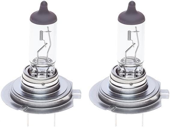 Bosch H7 Plus 50 Ampoule de Phare Halogène, 12 V 55 W, Faisceau Lumineux 50% plus Long - Culot PX26d - 1 Ampoule de Rechange (Lot de 2)