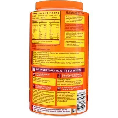 Metamucil Orange Smooth Size 114 Doses #TOP7