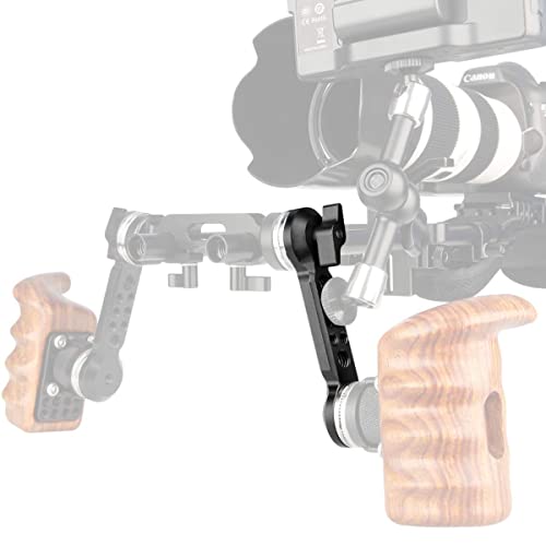 Niceyrig Rosette Extension Arm For Arri Standard M6 Thread Mount Applicable For Handgrip Heavy Shoulder Rig Support System #TOP6