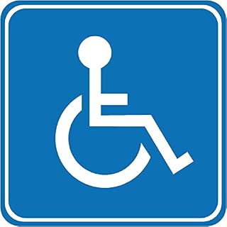 Handicap Vehicle Wheelchair Disabled Window Parking Sticker Decal (6")