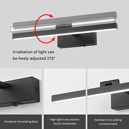 Joosenhouse Luz para Fotos Luzes para Fotos Sem Fio Reguláveis Alimentadas por Bateria com Temporiza