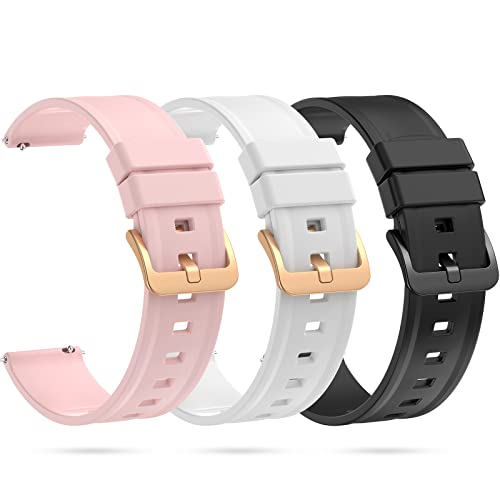 Nemheng Bracelet de montre intelligente, réglable, bracelet de rechange pour montre intelligente, 20 mm Cover