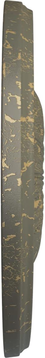 Ekena Millwork CM20HAWHC Randee Ceiling Medallion, 20" OD x 1 3/8 P, Witch Hazel Crackle