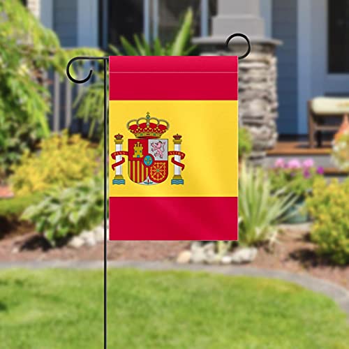 Drapeau de jardin espagnol en polyester pongé supérieur avec impression double face durable - 5