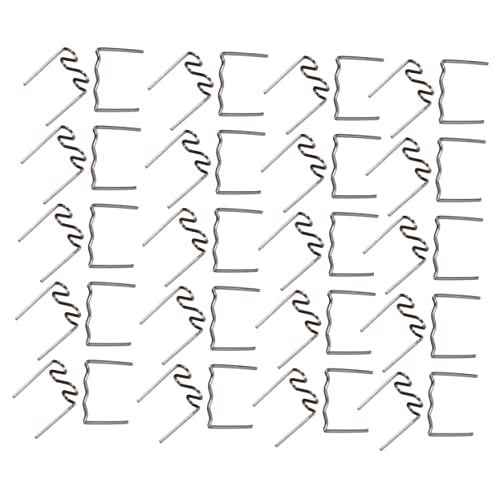 Vaguelly 1000 piezas Varillas Soldadura para Reparación Parachoques Coche Acero Precortado y Pequeñas Alta y Resistencia Fácil Soldar Compatible con Metales Blancos