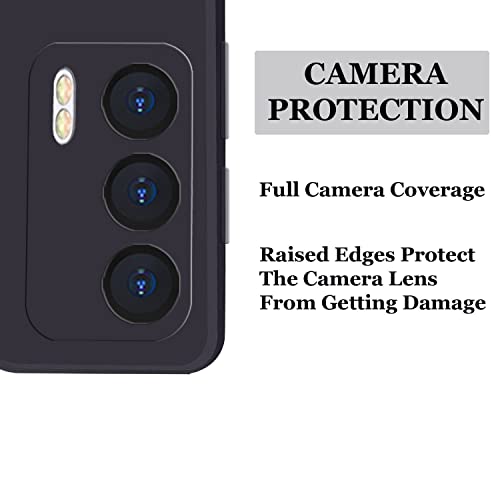 Image of A rtistque Back Cover Case for Realme X7 5G with Camera Protection | Shockproof TPU | Stylish Protective Design | Slim Fit | Ultra Matte | Realme X7 5G Back Cover - Black