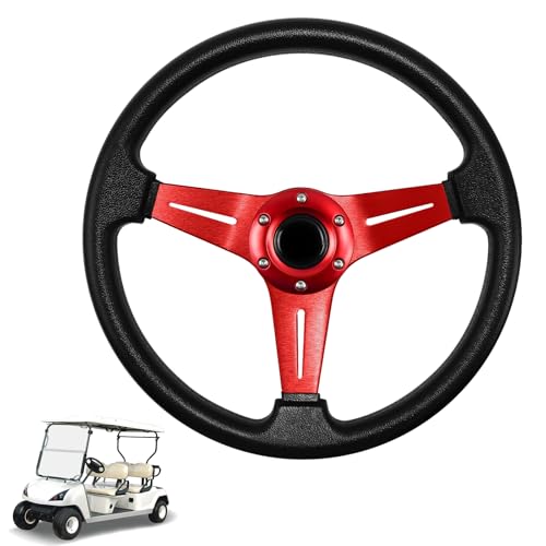 LOSCHEN Golf Cart Steering Wheel Universal Design for Club Car