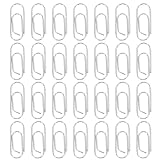 DOITOOL Lot de 200 mini trombones métalliques pour petits dossiers, attaches pour notes, ...