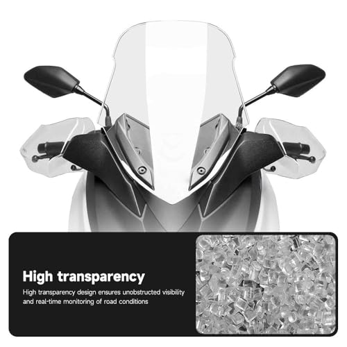 Pare-Vent Moto pour Xmax X-Max 300 | Accessoire Bulle 2017-2022 - 5