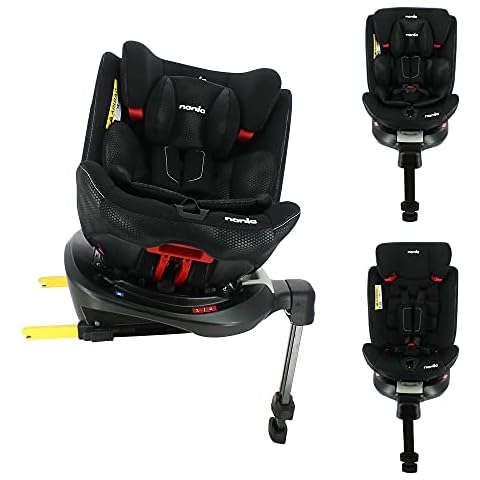 Ranger 360° swivelling isofix car seat Group 0/1/2/3 (0-36kg) - Evolving seat with Side Protection - Nania Cover