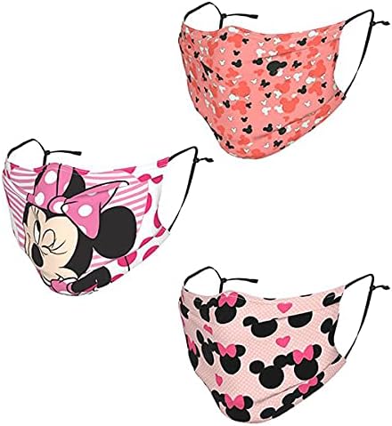 3pcs Face Mask With 6 Filters A Reusable Washables Face Masks For Men Women Adults