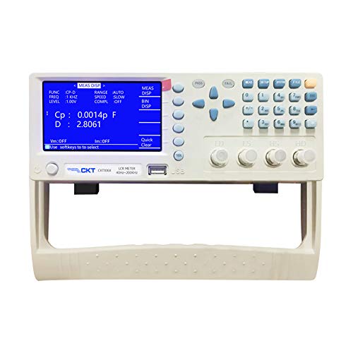 CKT106X Digital LCR Meter Capacitance Meter Inductance Meter Frequency 40Hz~200KHz (41 Frequency Points)
