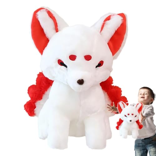 Jouet en peluche renard à neuf queues mignon doudou pour enfant