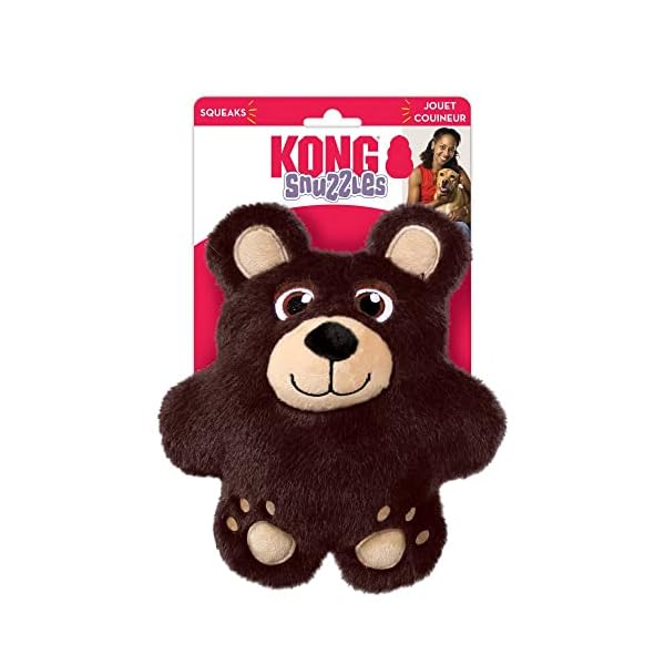 Kong Company 38749824: Snuzzles Dog Toy, Bear Md Kong Company 38749824: Snuzzles Dog Toy, Bear Md