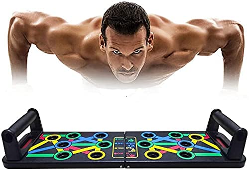 MG SALESS Push Up Rack Board Men Women 9 in 1 Body Building Fitness Exercise Workout Push-up Stands for Body Building Training Gym (B099NSKFFJ) Amazon Price History, Amazon Price Tracker