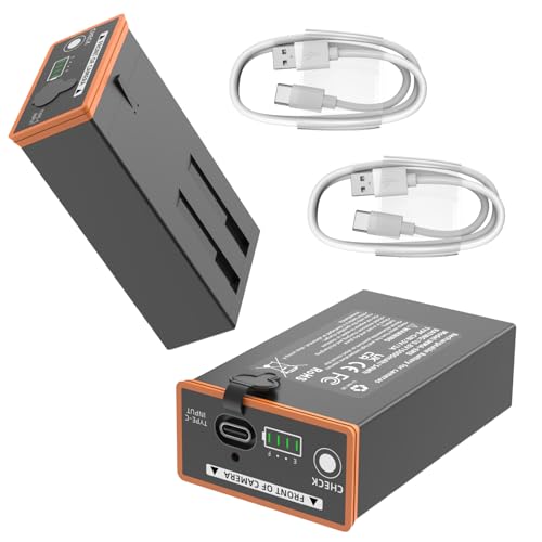 2 Pack Power Mag Rechargeable Lithium-Ion Battery Compatible with Moultrie Edge, Edge 2, Edge Pro...