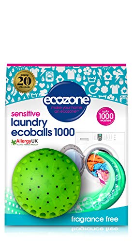 Ecozone NEB1 Ecoballs, 1000 wasbeurten, verbeterde formule met verhoogde prestaties