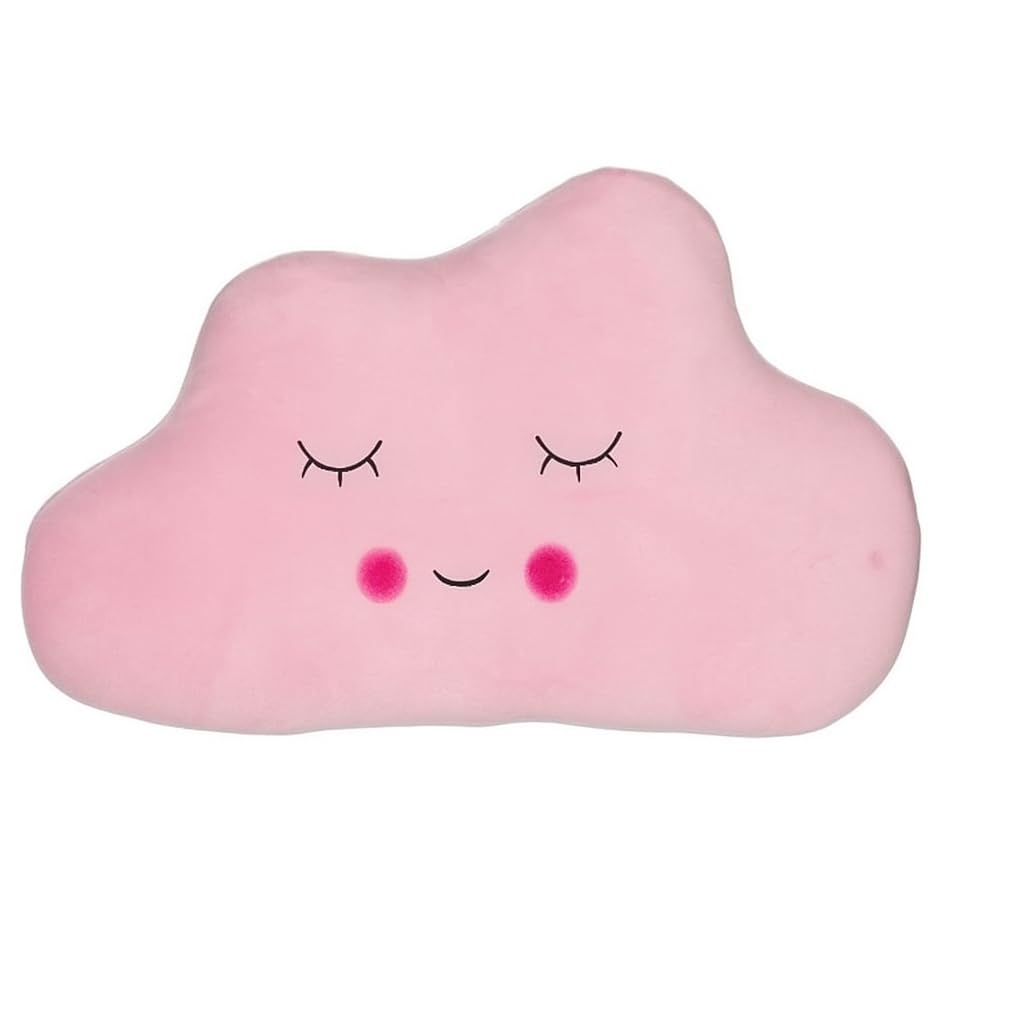Cojin Estrella Nube Suave Original Poliester Decorativo - Nube Rosa