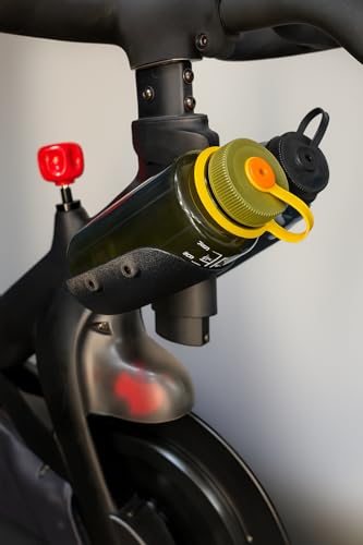 Premium XL Cup Holder for Peloton Bike Black Compatible with Nalgene Water Bottles