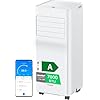 COMFEE Pingüino Aire Acondicionado Portátil 7000 BTU / 1800 Frigorías Breezy Cool Pro – Enfriador de Aire de Bajo Consumo con App Control – Climatizador 3 en 1 Refrigera, Ventila y Deshumidifica