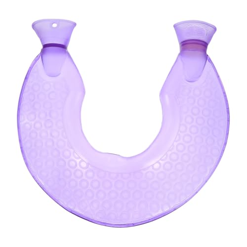 Bolsa de agua caliente para cuello y hombros que alivia el dolor muscular con su diseño ergonómico